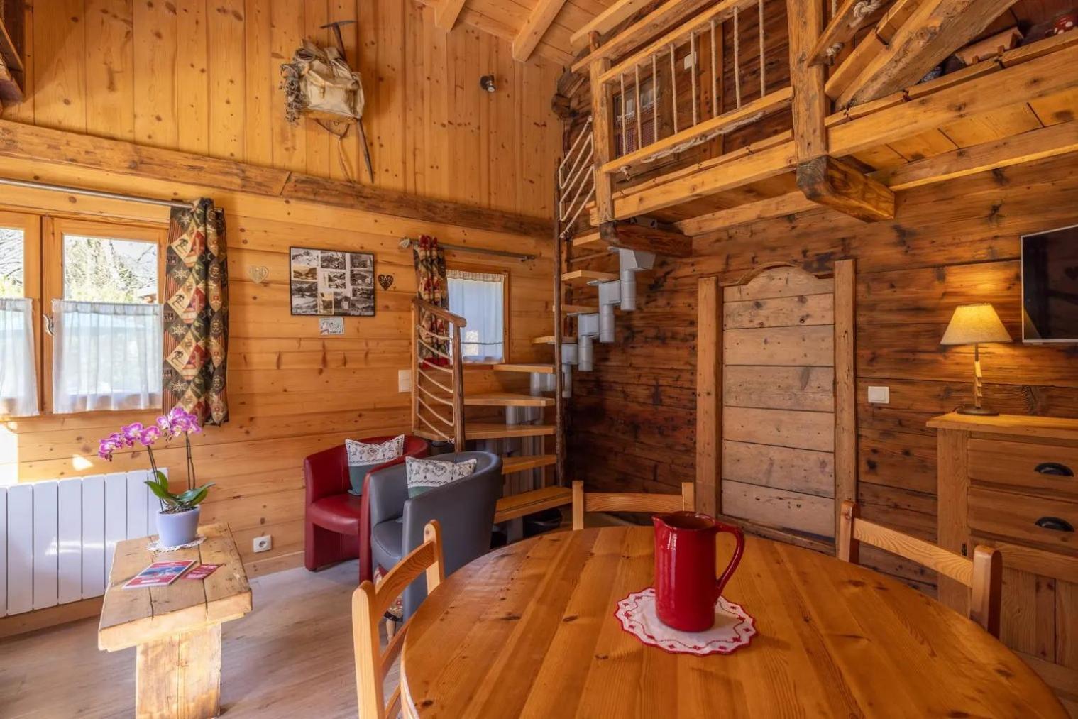Les Chalets Du Bonheur Лез-Уш Экстерьер фото