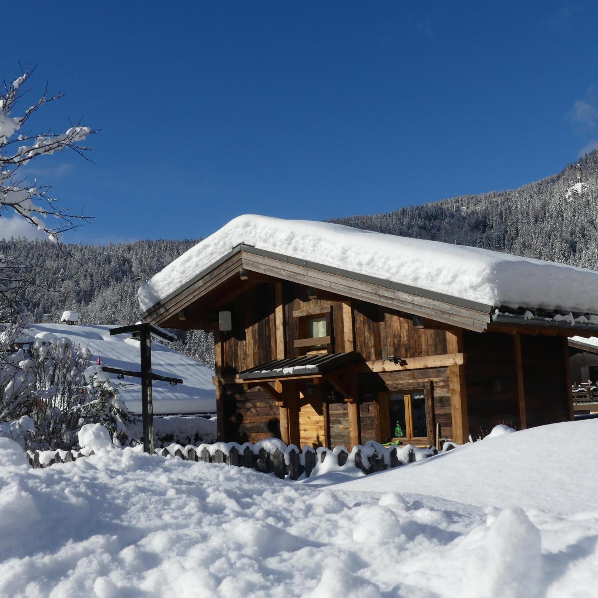 Les Chalets Du Bonheur Лез-Уш Экстерьер фото
