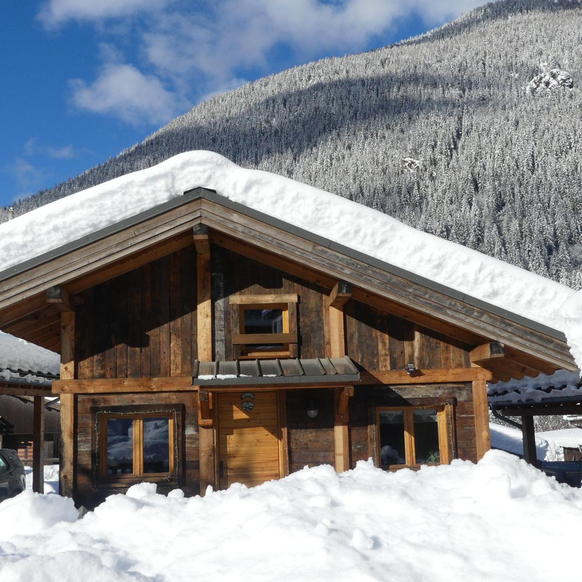 Les Chalets Du Bonheur Лез-Уш Экстерьер фото